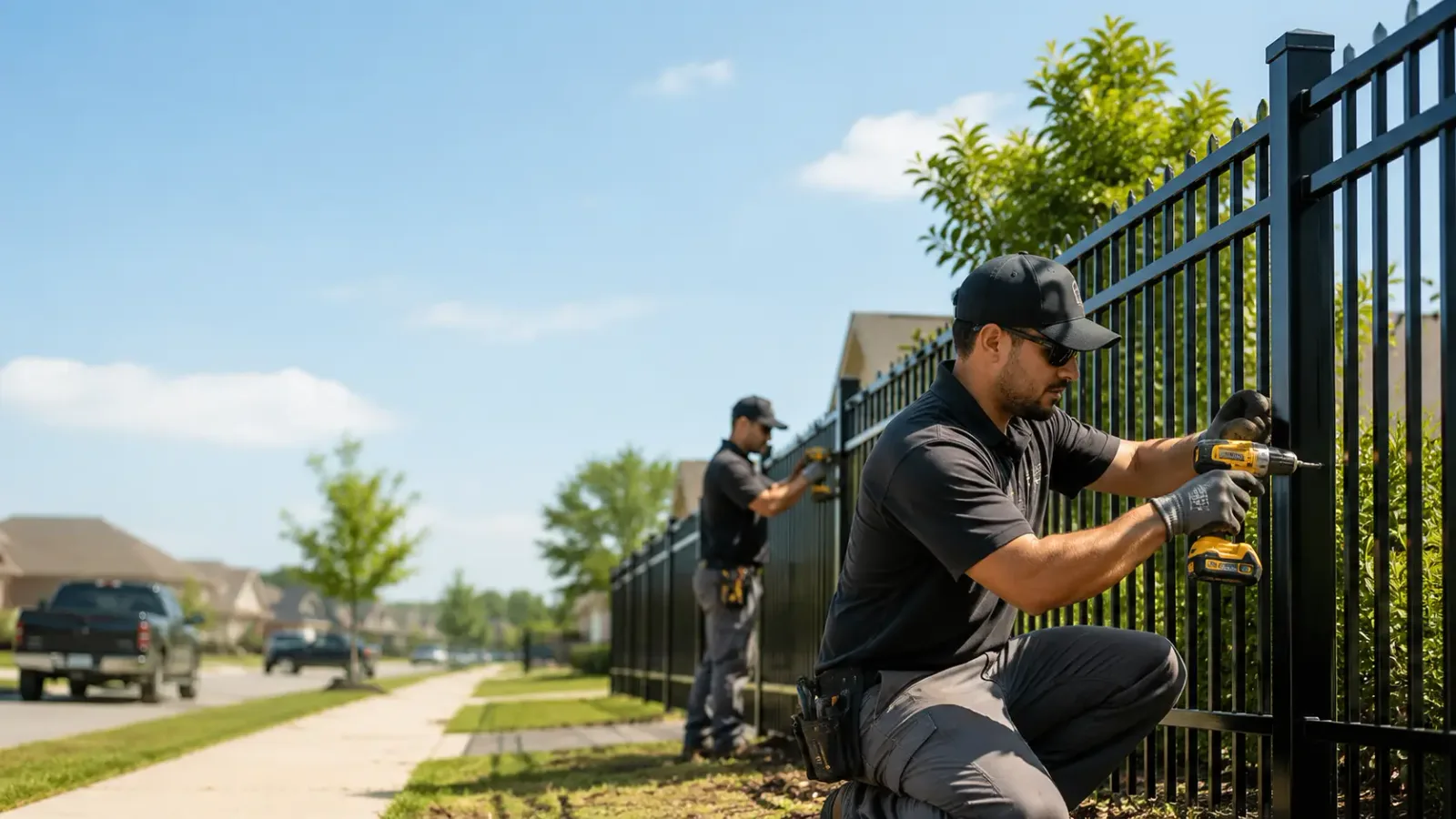 Metal Fence Installation in Monroeville, IN
